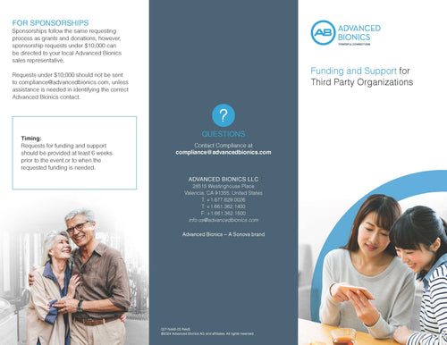 External Grants, Sponsorships, and Donations Job Aid Flyer