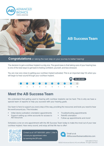 B2C AB Success Team Transition Flyer