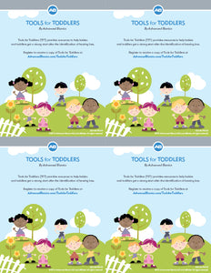 NA Tools for Toddlers Promo Registration Card