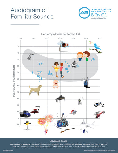 NA AB Familiar Sounds Audiogram Flyer