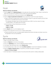US CI HCP w CICS Candidate Database Assessment Guide