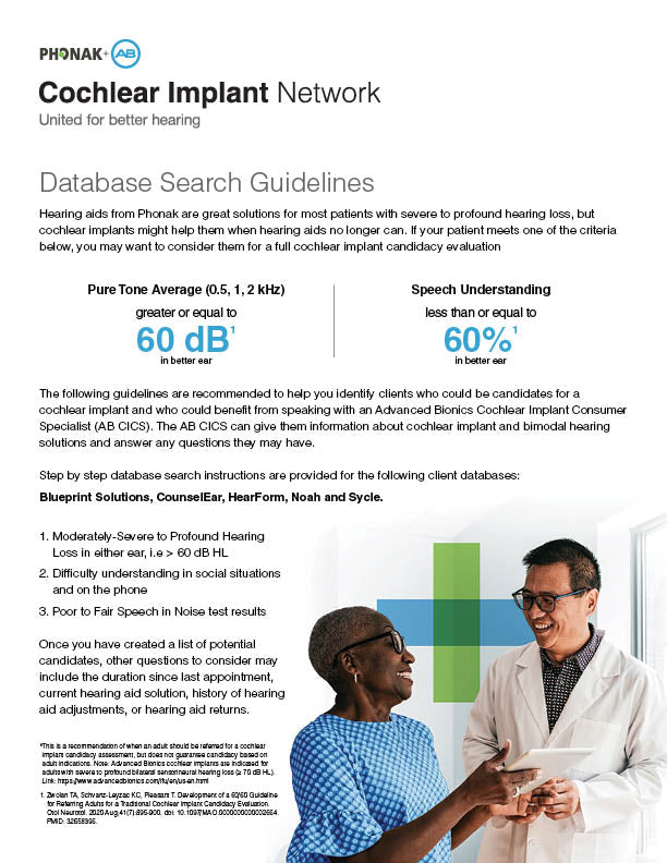 US CI HCP w CICS Candidate Database Assessment Guide