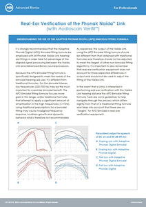 AB Bimodal Fitting Formula Verification Tip Sheet