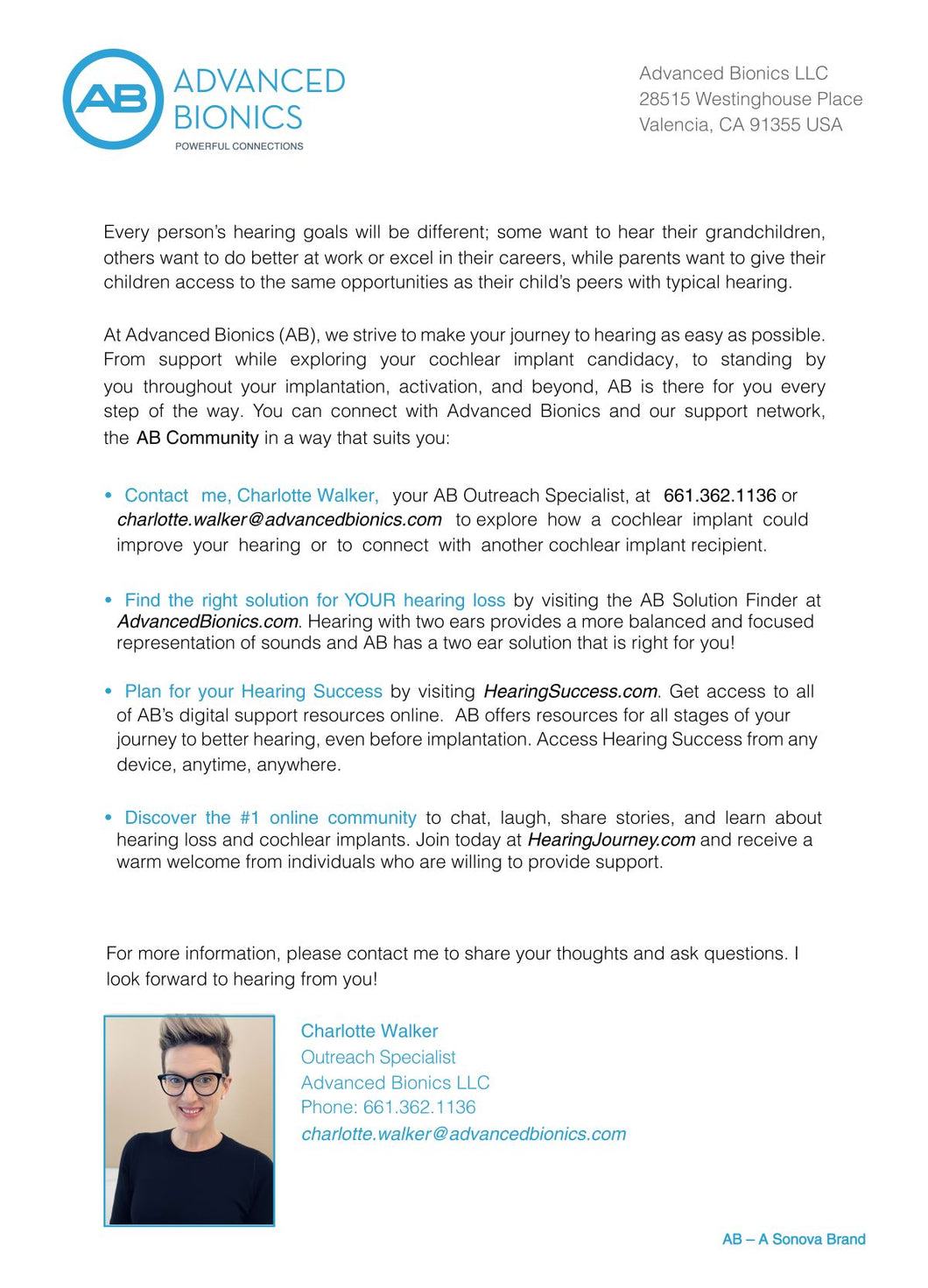 NA CICS Candidate Letter Charlotte Walker